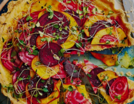 Beetroot Tart Autumn Recipe