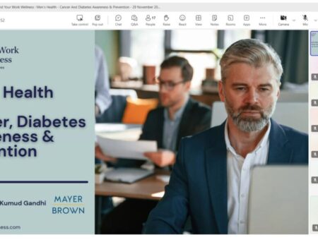 Boost workplace success with Wellbeing Webinars on stress, mental health, and nutrition, fostering productivity and healthier teams.